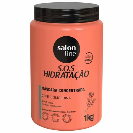 Salon-Line-SOS-Hidratação-Café-e-Glicerina-Máscara-1Kg--1